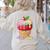Dripping Apple Ice Cream Cone Cute Teacher Appreciation Women's Sweatshirt Back Print Sand Dripping Apple Ice Cream Cone Cute Teacher Appreciation Women's Sweatshirt Back Print Sand