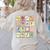 Dual Language Crew Bilingual Spanish Teacher Back To School For Men Women Women's Sweatshirt Back Print Sand Dual Language Crew Bilingual Spanish Teacher Back To School For Men Women Women's Sweatshirt Back Print Sand