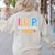 I E P I Encourage Progress Special Education Teacher Women's Sweatshirt Back Print Sand