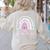 Early Headstart Cute Retro Rainbow Teachers Women's Sweatshirt Back Print Sand Early Headstart Cute Retro Rainbow Teachers Women's Sweatshirt Back Print Sand