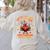 Eat Kids Punctuation Saves Lives Thanksgiving Turkey Teacher Women's Sweatshirt Back Print Sand
