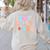 In My Educational Diagnostician Era Learning Support Teacher Women's Sweatshirt Back Print Sand