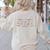 Enchanted To Teach You Friendship Bracelet Teacher Girl Kids Women's Sweatshirt Back Print Sand Enchanted To Teach You Friendship Bracelet Teacher Girl Kids Women's Sweatshirt Back Print Sand
