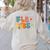 English Teacher Ela Vibes Teacher Kids First Day Of School Women's Sweatshirt Back Print Sand