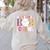 ESL Teacher Boo Crew Halloween Costume Women's Sweatshirt Back Print Sand ESL Teacher Boo Crew Halloween Costume Women's Sweatshirt Back Print Sand