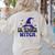 ESL Teacher Witch Halloween Matching Group Costume Women's Sweatshirt Back Print Sand ESL Teacher Witch Halloween Matching Group Costume Women's Sweatshirt Back Print Sand