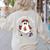 Espooky Vibes Maestra Halloween Spanish Mexican Teacher Women's Sweatshirt Back Print Sand