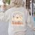 Exhausted Daycare Teacher Is My Costume Halloween Ghost Fun For Men Women Women's Sweatshirt Back Print Sand