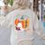 Fall Book Pumpkin Ghost Reading Books Halloween Teacher Women's Sweatshirt Back Print Sand Fall Book Pumpkin Ghost Reading Books Halloween Teacher Women's Sweatshirt Back Print Sand
