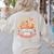 Fall In Love With Kindergarten Autumn Kindergarten Teacher Women's Sweatshirt Back Print Sand