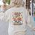Fall In Love With Learning Teacher Autumn School Women's Sweatshirt Back Print Sand Fall In Love With Learning Teacher Autumn School Women's Sweatshirt Back Print Sand