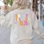 In My Field Day Era Teacher Kids Cute Groovy Field Day Women's Sweatshirt Back Print Sand