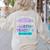 If At First You Don't Succeed Try Doing Your Math Teacher Women's Sweatshirt Back Print Sand