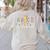 First Grade Rocks Teachers Back To School ABCD Rock Students Women's Sweatshirt Back Print Sand First Grade Rocks Teachers Back To School ABCD Rock Students Women's Sweatshirt Back Print Sand