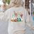 Floral Beakers Chemistry Lab Teacher Women's Sweatshirt Back Print Sand Floral Beakers Chemistry Lab Teacher Women's Sweatshirt Back Print Sand