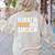 Fluent In Math And Sarcasm Teacher Women's Sweatshirt Back Print Sand Fluent In Math And Sarcasm Teacher Women's Sweatshirt Back Print Sand