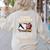 Front Office Teacher Admin Meaning School Secretary Women's Sweatshirt Back Print Sand