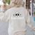 Furologist Puppy Stylist Cute Dog Groomer Men Women Women's Sweatshirt Back Print Sand