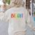 Your Future Is Bright Kindergarten Teacher Life Men Women Women's Sweatshirt Back Print Sand Your Future Is Bright Kindergarten Teacher Life Men Women Women's Sweatshirt Back Print Sand