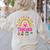 Future Kids Career Teacher Rainbow Boy Girl Graduations Women's Sweatshirt Back Print Sand