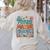 Future Marine Biologist Student Biology Teacher Kids Women's Sweatshirt Back Print Sand