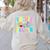 Future Teacher Kid's Career Women's Sweatshirt Back Print Sand Future Teacher Kid's Career Women's Sweatshirt Back Print Sand