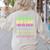 Gen A Slang Teachers Happy 1st Day Of School 2025 Students Women's Sweatshirt Back Print Sand Gen A Slang Teachers Happy 1st Day Of School 2025 Students Women's Sweatshirt Back Print Sand