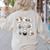 Ghosts With Books Library Halloween Men Women Kids Teacher Women's Sweatshirt Back Print Sand Ghosts With Books Library Halloween Men Women Kids Teacher Women's Sweatshirt Back Print Sand