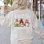 Gnome It's Fine I'm Fine Everything Is Fine Teacher Xmas Women's Sweatshirt Back Print Sand