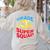 Grade 3 Super Squad Superhero Teacher Team Men Women Girls Kids Women's Sweatshirt Back Print Sand