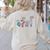 Grammar Teacher Punctuation English First Day Back To School Women's Sweatshirt Back Print Sand Grammar Teacher Punctuation English First Day Back To School Women's Sweatshirt Back Print Sand
