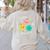 Groovy Happy To See Your Face Teacher School Appreciation Women's Sweatshirt Back Print Sand
