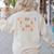 Groovy Its Me Hi Im The Teacher It’s Me Back To School Women's Sweatshirt Back Print Sand Groovy Its Me Hi Im The Teacher It’s Me Back To School Women's Sweatshirt Back Print Sand