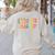 Groovy Substitute Teacher Retro Teacher Back To School Women's Sweatshirt Back Print Sand Groovy Substitute Teacher Retro Teacher Back To School Women's Sweatshirt Back Print Sand