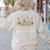Groovy I Teach Tiny Humans About Jesus Christian Teacher Women's Sweatshirt Back Print Sand Groovy I Teach Tiny Humans About Jesus Christian Teacher Women's Sweatshirt Back Print Sand