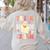 Groovy Teacher Halloween Retro Trick Or Teach Floral Ghost Women's Sweatshirt Back Print Sand