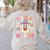 Groovy Teaching My Boos Teacher Ghost Halloween Teacher Women's Sweatshirt Back Print Sand Groovy Teaching My Boos Teacher Ghost Halloween Teacher Women's Sweatshirt Back Print Sand