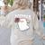 Halloween Books Librarian English Teacher Reader Reading Women's Sweatshirt Back Print Sand