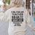 Halloween Calculus Teacher Prisoner Costume Women's Sweatshirt Back Print Sand