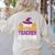 Halloween Costumes For Teachers Tired Teacher Costume Tee Women's Sweatshirt Back Print Sand Halloween Costumes For Teachers Tired Teacher Costume Tee Women's Sweatshirt Back Print Sand