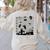 Halloween Music Note Clefs Spooky Ghost For Music Teacher Women's Sweatshirt Back Print Sand Halloween Music Note Clefs Spooky Ghost For Music Teacher Women's Sweatshirt Back Print Sand