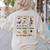 Halloween Reading Spooky Syllables Teacher Vintage Women's Sweatshirt Back Print Sand Halloween Reading Spooky Syllables Teacher Vintage Women's Sweatshirt Back Print Sand