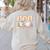 Halloween Science Teacher Boo Ghost The Element Of Surprise Women's Sweatshirt Back Print Sand