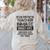 Halloween Statistics Teacher Prisoner Costume Women's Sweatshirt Back Print Sand Halloween Statistics Teacher Prisoner Costume Women's Sweatshirt Back Print Sand