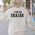 Halloween Teacher Im An Eraser Costume Kids Men Women Women's Sweatshirt Back Print Sand Halloween Teacher Im An Eraser Costume Kids Men Women Women's Sweatshirt Back Print Sand