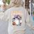 Halloween Teacher Trade Students For Candy Costume Women Women's Sweatshirt Back Print Sand