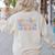 Happiest Teacher On Earth First Day Of School Back To School Women's Sweatshirt Back Print Sand Happiest Teacher On Earth First Day Of School Back To School Women's Sweatshirt Back Print Sand
