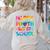 Happy 100th Day Of School Teacher Student 100 Days Tie Dye Men Women Kids Women's Sweatshirt Back Print Sand Happy 100th Day Of School Teacher Student 100 Days Tie Dye Men Women Kids Women's Sweatshirt Back Print Sand