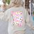 Happy Dot Day Bow Coquette For Teacher Girls Women's Sweatshirt Back Print Sand
