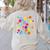 Happy Dot Day Colorful Polka Dot Art Teacher Student Kids Women's Sweatshirt Back Print Sand